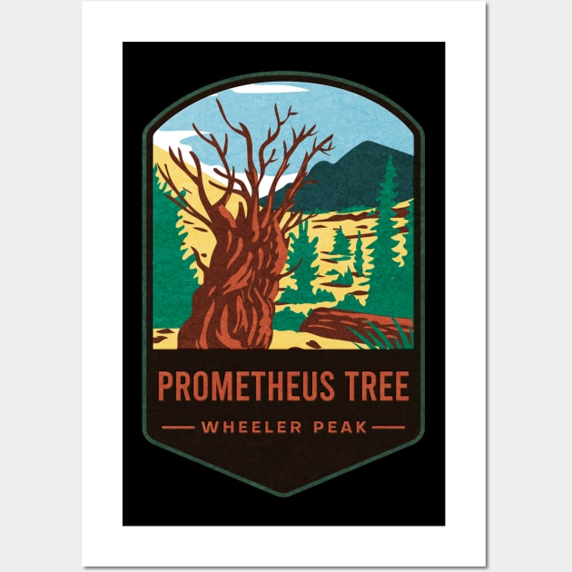 Prometheus Tree Wheeler Peak Wall Art by JordanHolmes